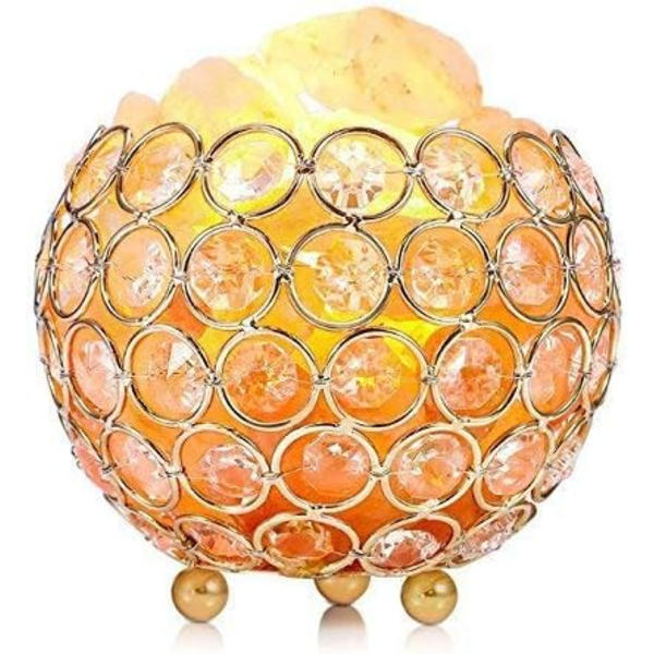 Himalayan Saltlampe Mini Desktop Krystalsaltsten Spa Yoga