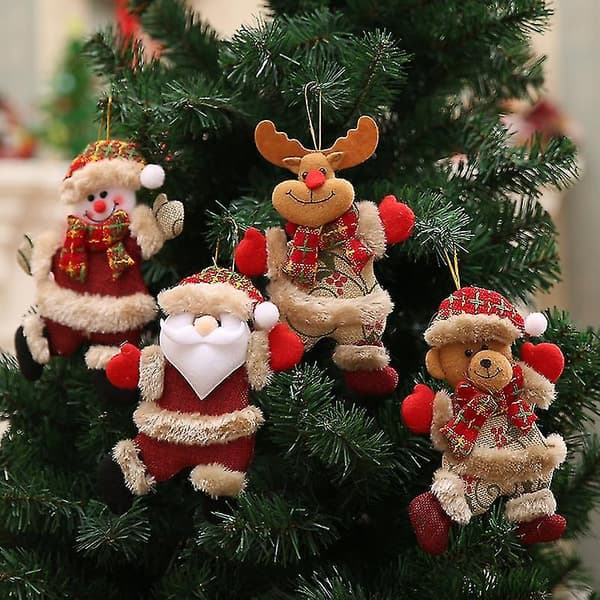 Christmas Ornaments Diy Xmas Gift Tree Pendant Doll