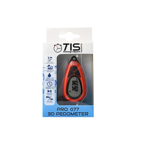 TIS Pro 077 Skritteller Rød Red One Size