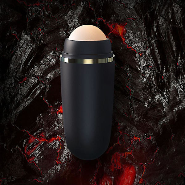 Vulkanstein Oljeabsorberende Roller Ball Ansiktsoljemassasje
