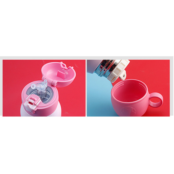 550 ml Baby med cover i rostfritt stål