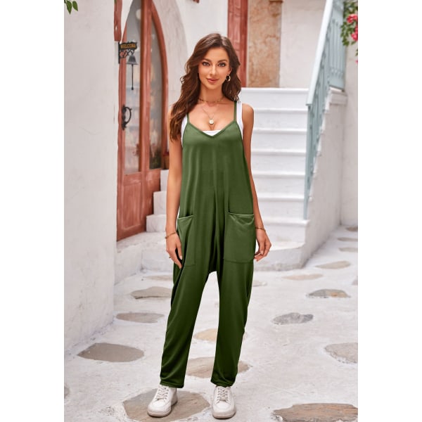 Kaisole jupsuit ed lös dragkedja green m