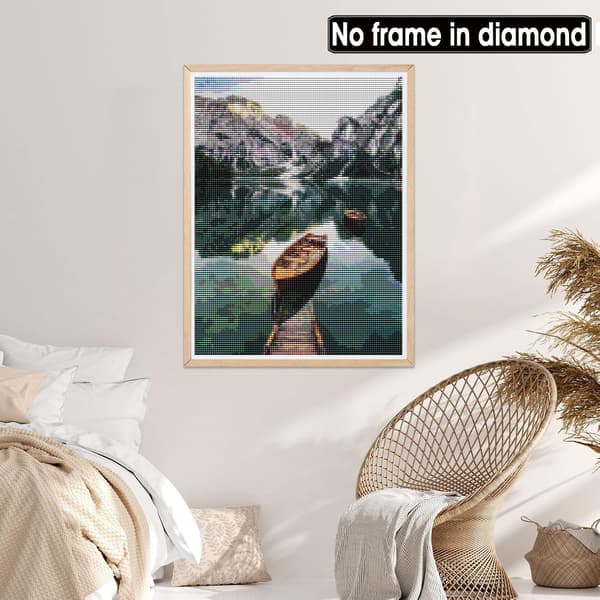 5D diamantmålning DIY diamantmålning (30*40cm), isberg