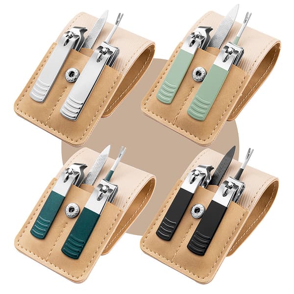 4st/ Set Manikyr Pedikyr Rostfri Nagelklippare Set icle Silver