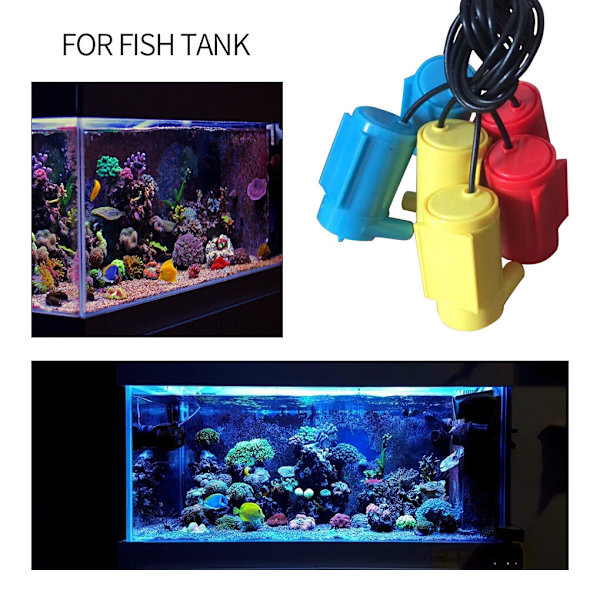 2st Vattenpump Mini Aquarium Pump Dränkbar vattenfontän 2pcs
