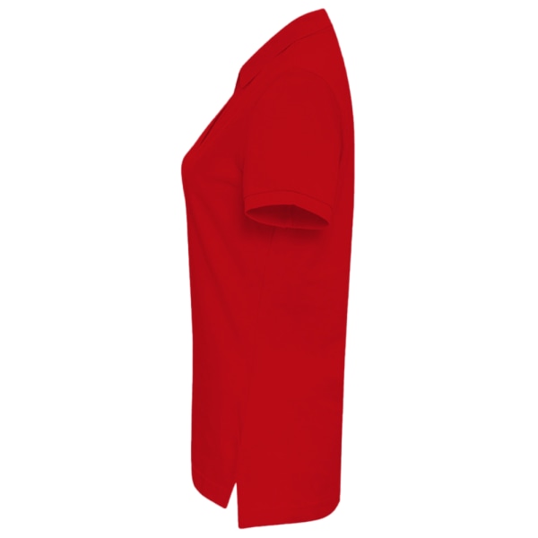 Asquith & Fox Dame/Dame Enkel kortarmet pikétrøye Rød Red S