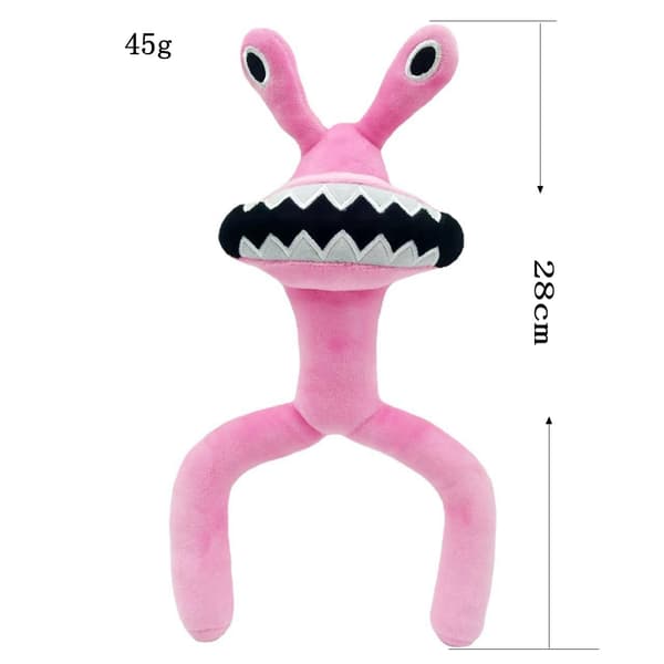 Rainbow Friends -pehmoleluhahmo pink 28cm