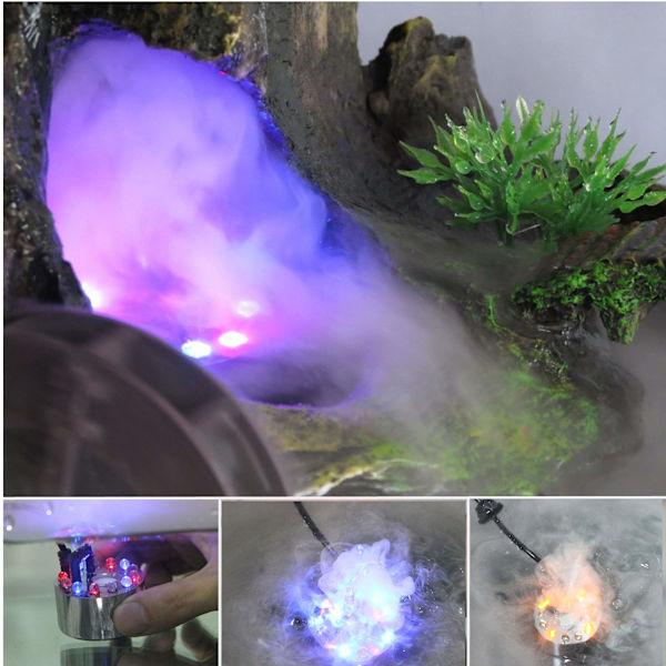 Damm Trädgård Inomhus och utomhus Fontän Tillbehör Mist Machine