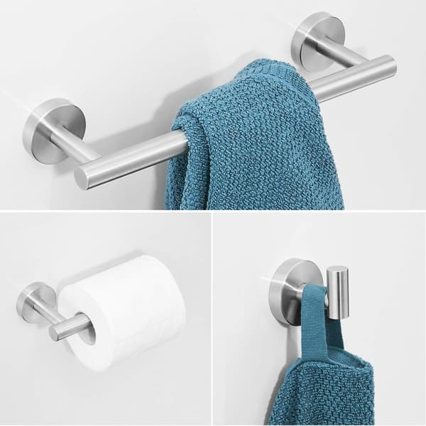 Baderom Håndkleholder/Toalettpapirholder/Krok, Rustfritt Stål