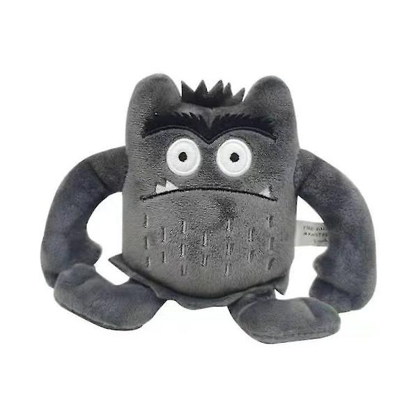 Tecknad färgmonster gosedjur humör plyschleksaker docka för barn presenter Grey