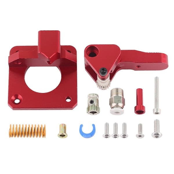 Opgraderet Dual Gear Ekstruder til -10S PRO -3 3D Printer Ekstruder 1,75 mm Aluminium Drivfødevalse