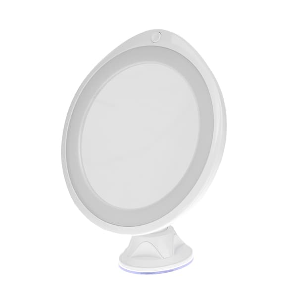 10X 360° Rotation Forstørrelses Makeup Spejl LED Lightup