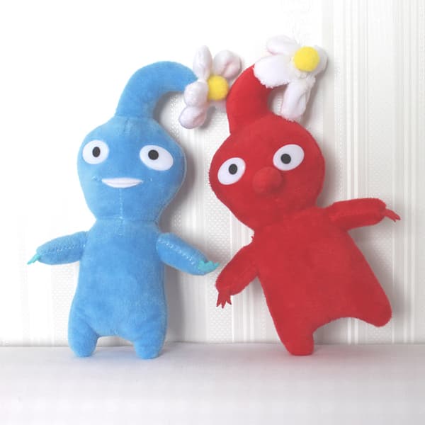 Nintendo spil PIKMIN Olima dukke Hvid blomst stil