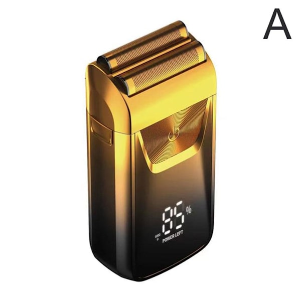 Elektrisk barbermaskine Elektrisk shaver Genopladelig barbermaskine til gold One-size