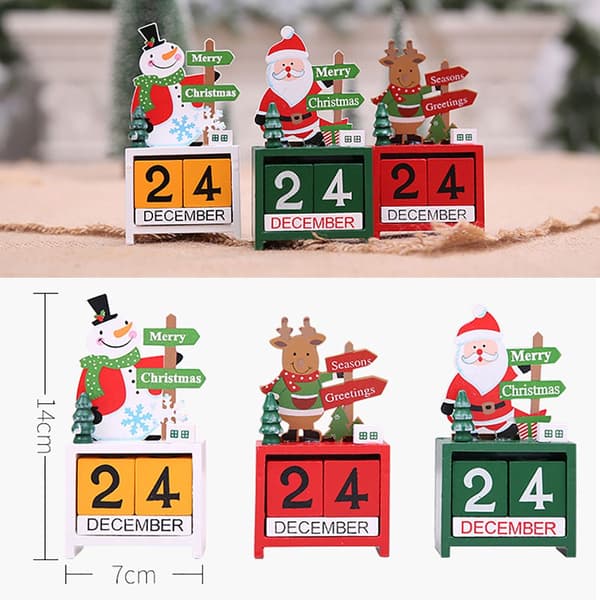 1. adventskalender Træhåndværk Julegaver C
