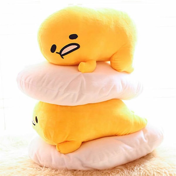 Yh-40*30cm Gudetama Lazy Egg Egg Jun Plyschleksak Äggula Papa
