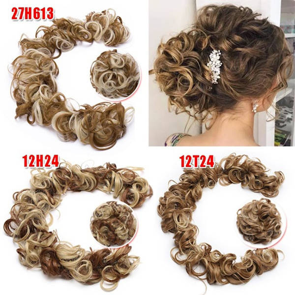 80G Hårbulle Updo Chignon ASH&BLOND
