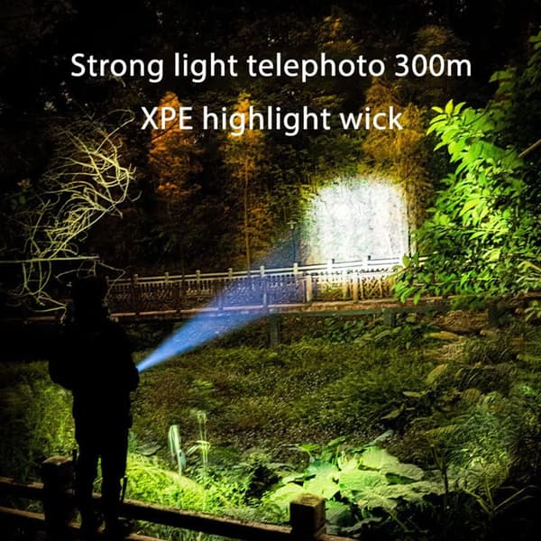 Ladattava LED-avainperälaskinvalo, superkirkas EDC-taskulamppu