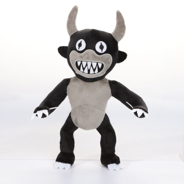 Rainbow Friends Doors Game Plyschleksak stoppad docka för barn Black