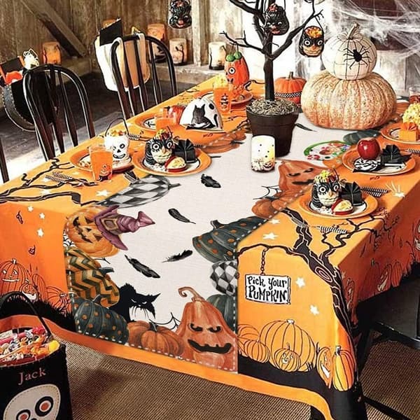 Halloween pöytäliina pöytätabletti STYLE 4 STYLE 4