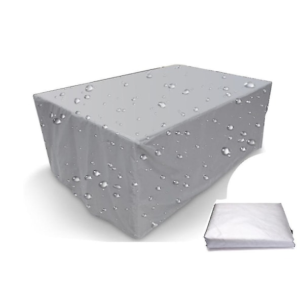 75 storlekar Vattentät uteplats Trädgårdsmöbler Överdrag Regn Snö Stolsöverdrag_(happyshop) 240x240x90cm