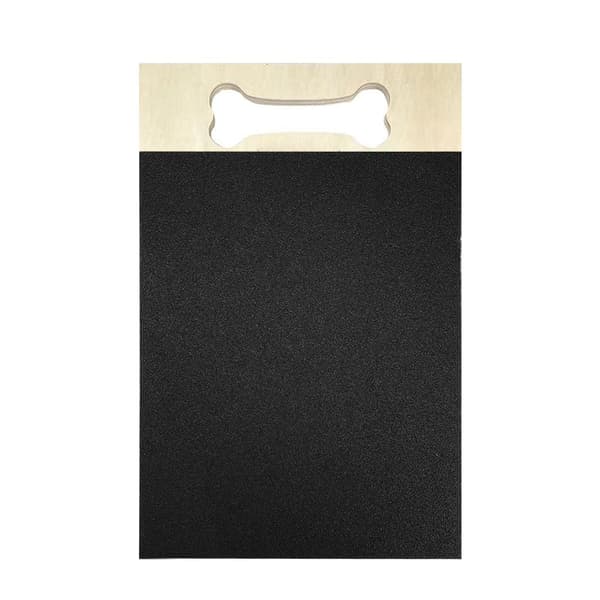 Dog Scratch Pad för naglar, Dubbelsidig Scratch Board för Dog Su BLACKA Single claw
