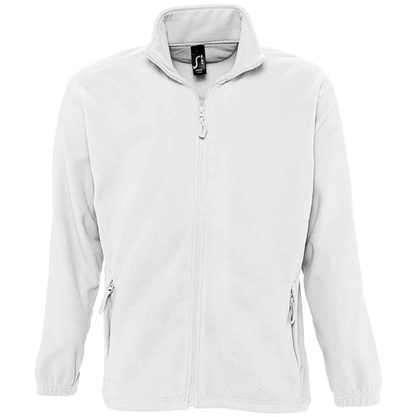 SOLS Dam/Dam North Full Zip Fleecejacka  Vit White XL