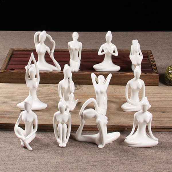 prydnad yoga figur