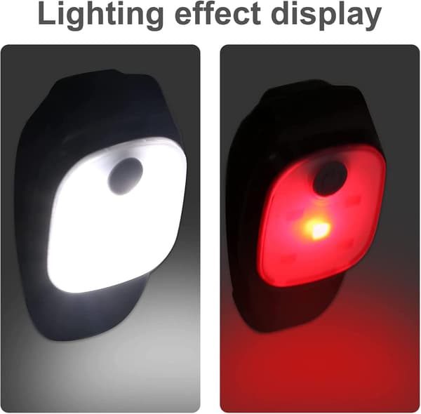 LED-turvavalot klipsillä, LED-otsalamppu ulkoilulajeihin lapsille