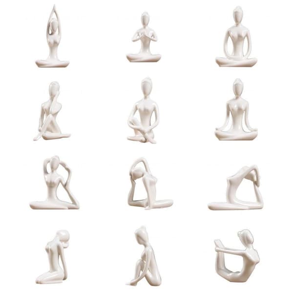 prydnad yoga figur