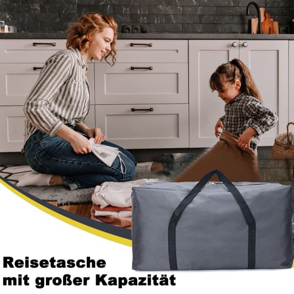 Kantokassi säilytyskassi kahvalla vedenpitävä muuttokassi