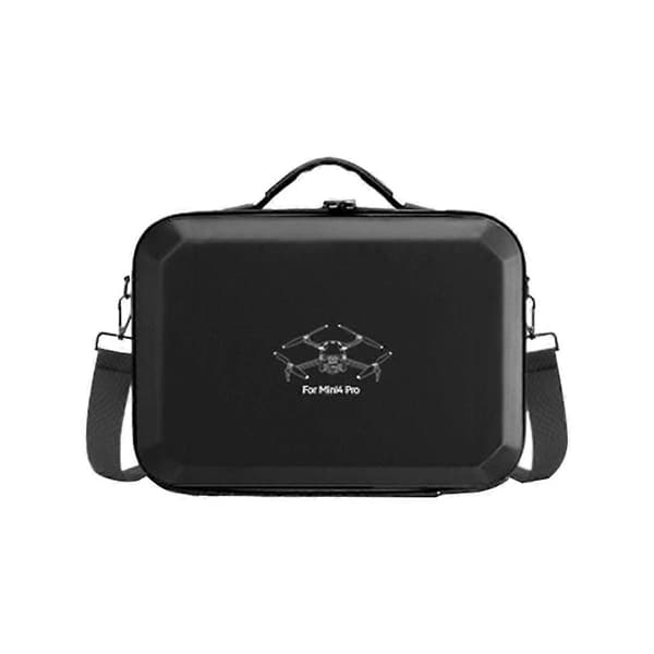 Passer for Mini 4 Pro Dedikert Skulderveske Drone Tilbehør Håndveske Hard Shell Bæreveske Oppbevaringsboks Svart
