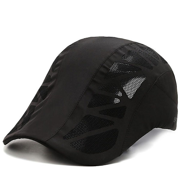 Cap sommer kasket tynd cap black