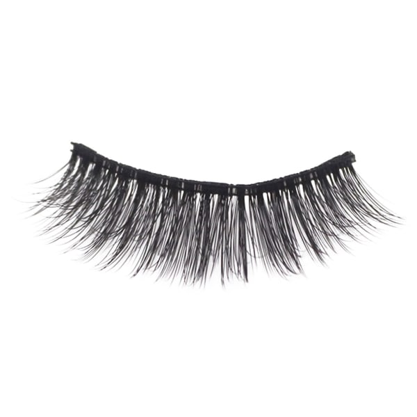 3 par magnetiske eyeliner falske øjenvipper til fester Bryllupsforlovelsesaktiviteter Magnetisk eyeliner med 3D-øjenvipper Package one 8