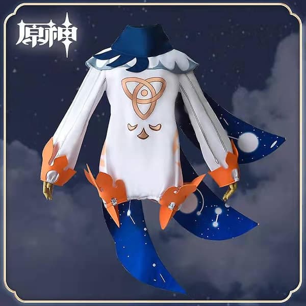 Ngchaya Cosplay kostym för Genshin Impact Paimon S