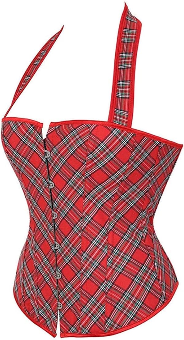 Korsetter til kvinder Overbust Bustier Top Gotisk exy houlder 604 S