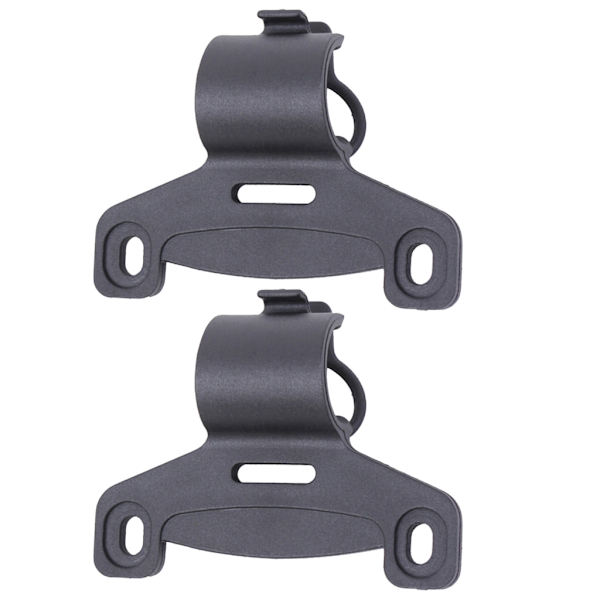 Plast Cyklar Pump Hållare Fast Clip Bracket Cykel Luftpumpar Ram för mountainbikes, landsvägscyklar, utomhuscykling 2pc