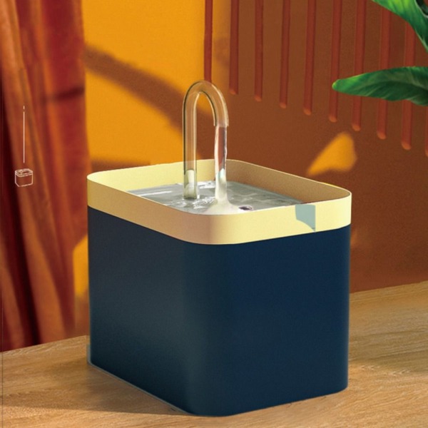 Cat Drinker Water Filter BLÅ EU PLUG 220V EU PLUG 220V blue EU Plug 220V-EU Plug 220V