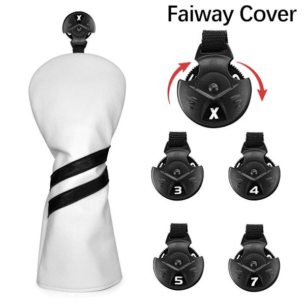 Golf Club Head Covers Golf Wood Cover FAIWAY COVER FAIWAY COVER