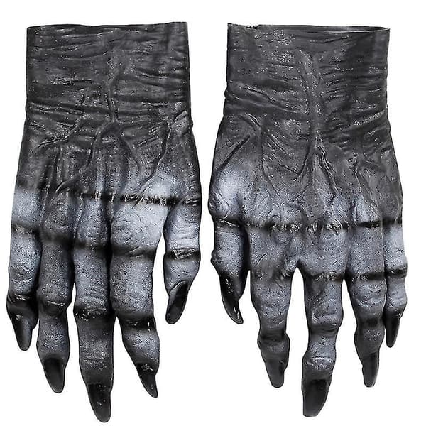 1 par Halloween-hansker for Halloween-dekorasjon