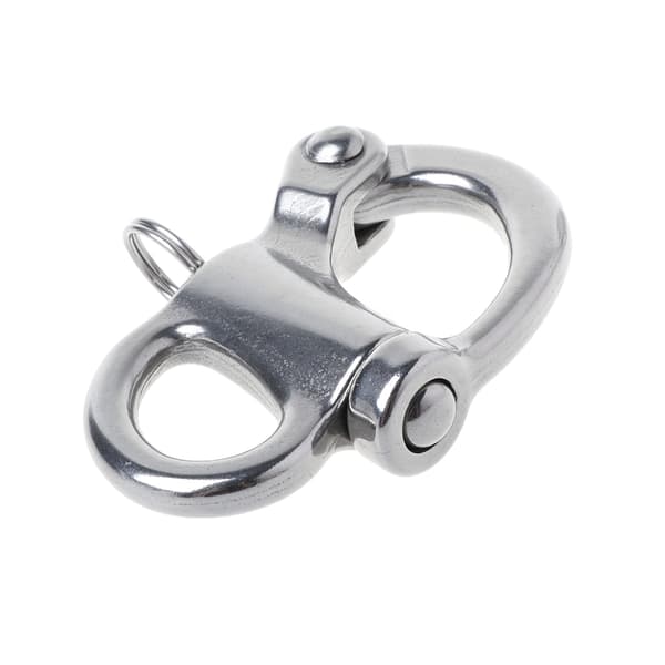 Rigging i rustfritt stål Seiling Fast bøyle Snap Shackle Fixed Eye Snap Hook Seilbåt Seilbåt Yacht Living 96mm