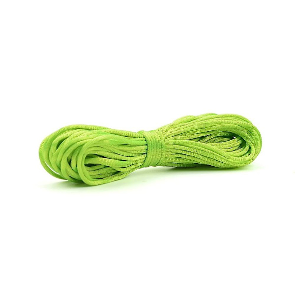 Nylon til fremstilling af halskæder til tænder Satinsnore Sutteklips kæde chartreuse