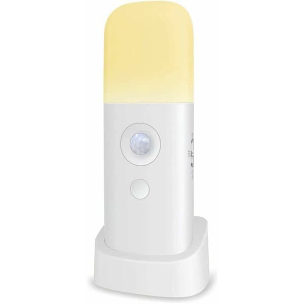 LED nattlys, stikkontakt nattlys og lyssensor,
