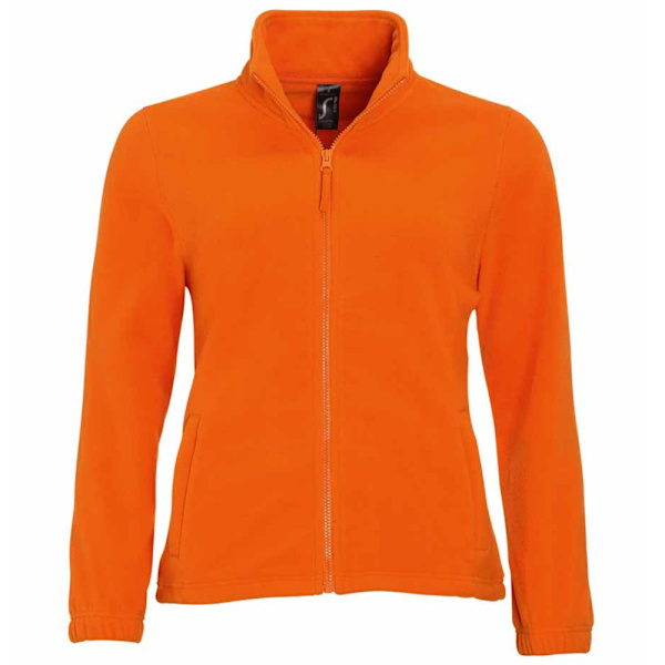 SOLS Dam/Dam North Full Zip Fleecejacka Orange M