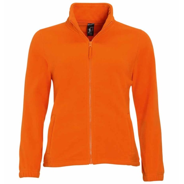 SOLS Dam/Dam North Full Zip Fleecejacka Orange XL