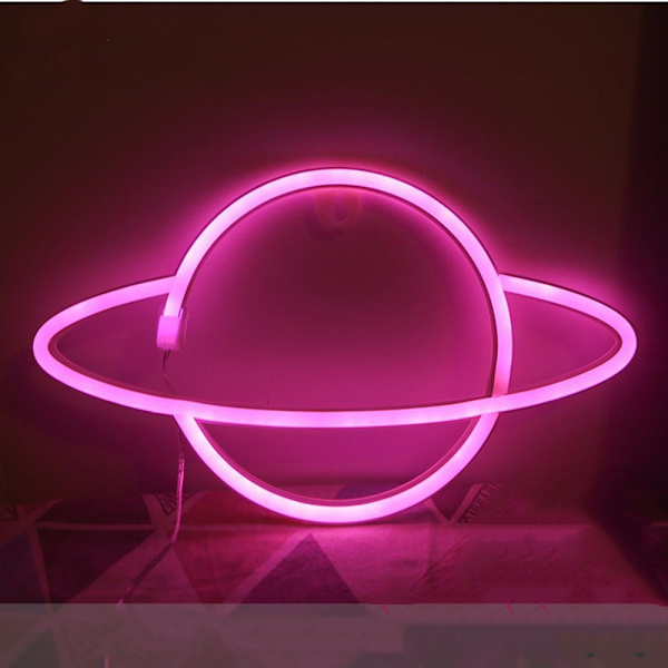 Neonlys planetformet
