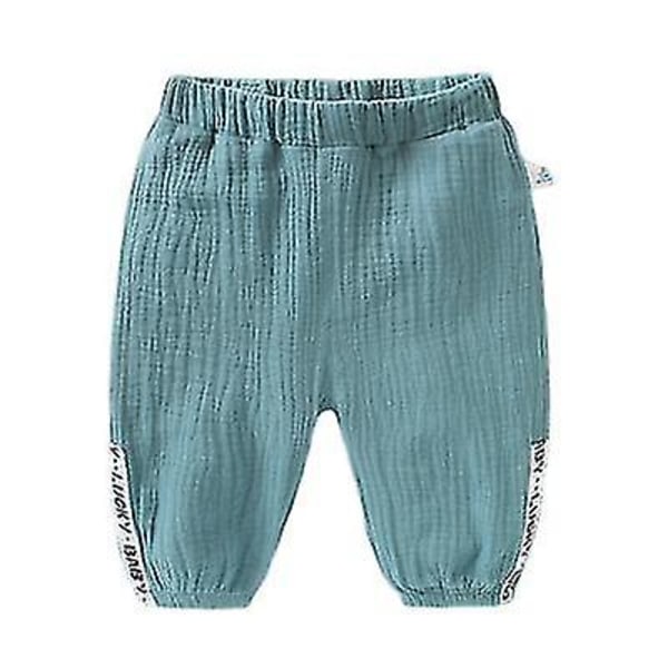 Baby Clothes Mosquito Pants gray blue 110CM