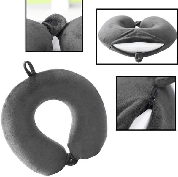 Reisepute - Memory Foam Nakkepute Støttepute