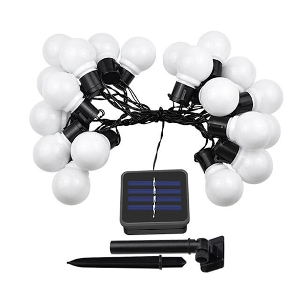 Soldrivna utomhus LED String Lights Kommersiella Vattentäta 3.8 meters 10 lights