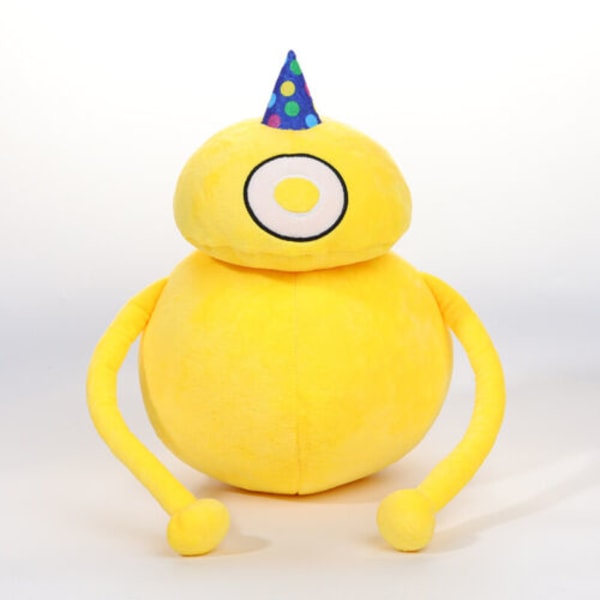 Rainbow Friends Doors Game Plyschleksak stoppad docka för barn Yellow2